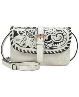 Patricia Nash Vintage White Washed Torri Mini Crossbody