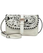 Patricia Nash Vintage White Washed Torri Mini Crossbody