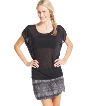 Soybu Cutout-back Burnout T-shirt