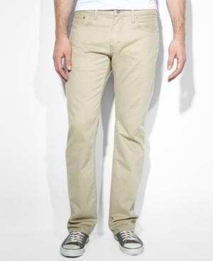 Levi's 514 Straight Fit Pants, Chinchilla Twill
