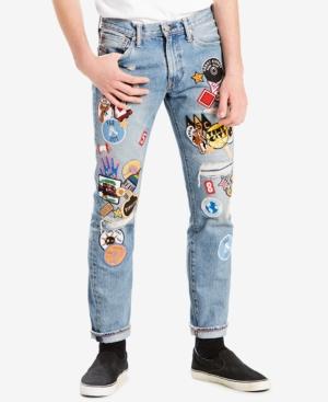 Levi's Limited Men's Patched 511 Slim Fit Jeans, Created For Macy's