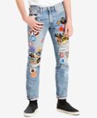 Levi's Limited Men's Patched 511 Slim Fit Jeans, Created For Macy's