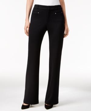 Jm Collection Ponte Bootcut Trousers, Only At Macy's
