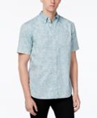 Wht Space By Shaun White Men's Acid Wash Short-sleeve Shirt