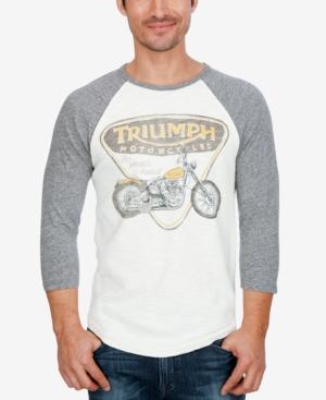 Lucky Brand Men's Triumph Graphic-print Baseball T-shirt