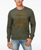 G-star Raw Men's Yster Tufted-chenille Logo Sweater