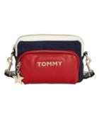 Tommy Hilfiger Corporate Highlight Leather & Suede Crossbody