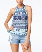 Roxy Juniors' Really Unique Printed Halter Top