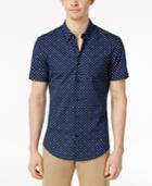 Ben Sherman Men's Classic Fit Foulard Short-sleeve Shirt