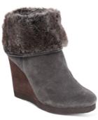 Lucky Brand Women's Torynn Wedge Booties Women's Shoes