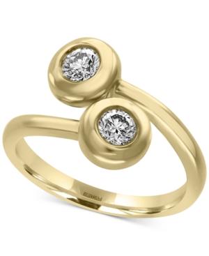 D'oro By Effy Diamond Bypass Ring (1/2 Ct. T.w.) In 14k Gold