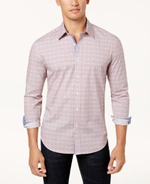 Con. Struct Men's Slim-fit Mosaic Shirt, Created For Macy's