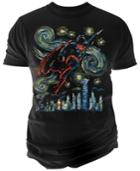 Changes Abstract Flying Superman T-shirt
