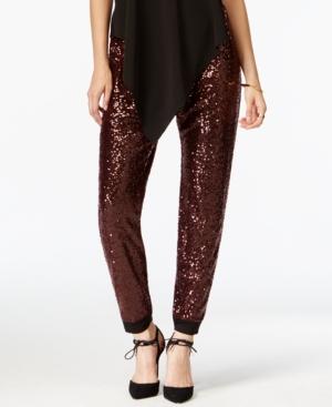 Rachel Rachel Roy Sequin Track Pants