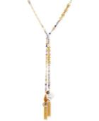 Lonna & Lilly Gold-tone Beaded Lariat Necklace