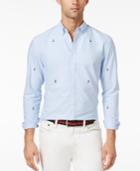 Tommy Hilfiger Men's Anchor Slim Fit Long-sleeve Shirt