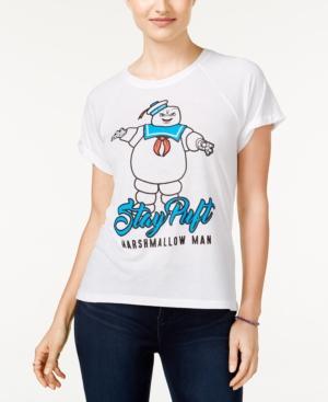 Freeze 24-7 Juniors' Ghostbusters Stay-puft Graphic T-shirt