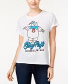 Freeze 24-7 Juniors' Ghostbusters Stay-puft Graphic T-shirt