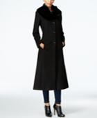 Forecaster Rex Rabbit-fur-trim Maxi Walker Coat