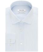 Calvin Klein Blue Stripe Dress Shirt