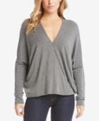 Karen Kane Wrap-front Top