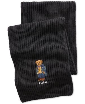 Polo Ralph Lauren Ribbed Bear Scarf