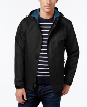 London Fog Men's Hooded Raincoat