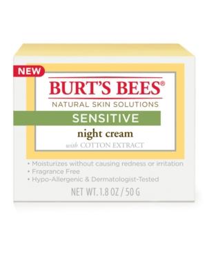 Burt's Bees Sensitive Night Cream, 1.8 Oz