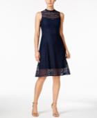 Jessica Simpson Lace Back-cutout Dress