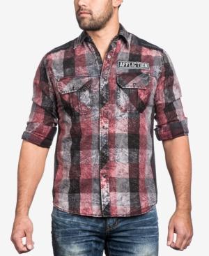 Affliction Men's Night Ride Woven Shirt