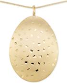 Simone I Smith Brushed Confetti Pendant Necklace In 14k Gold Over Sterling Silver