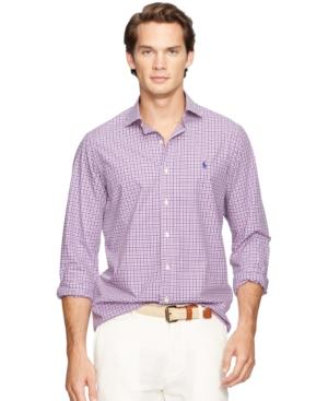 Polo Ralph Lauren Men's Poplin Linen Estate Shirt