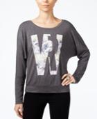 William Rast Veruca Logo Graphic Sweatshirt