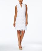 Charter Club Floral-lace Shift Dress, Only At Macy's