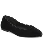 French Sole Fs/ny Jigsaw Velvet Flats Women's Shoes