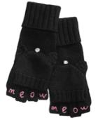 Kate Spade New York Meow Pop-top Mittens