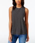 Maison Jules Sleeveless Layered Top, Only At Macy's