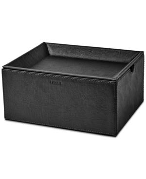 Fossil Men's Medium Leather Watch Box