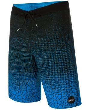 O'neill Men's Hyperfreak Parker Ombre Geo-print Boardshorts