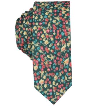 Original Penguin Men's Gayle Floral Skinny Tie