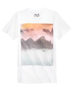 Univibe Men's Mountain Graphic Print T-shirt