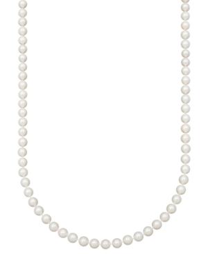 "belle De Mer Pearl Necklace, 22"" 14k Gold Aaa Akoya Cultured Pearl Strand (8-8-1/2mm)"