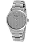 Kenneth Cole New York Men's Diamond Accent Stainless Steel Bracelet Watch 42mm Kc9368