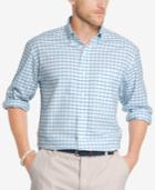 Izod Men's Grid-pattern Cotton Shirt