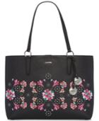 Calvin Klein Reese Floral Studded Extra-large Tote