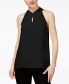 Bar Iii Tie-back Keyhole Top, Only At Macy's