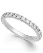 Arabella Swarovski Zirconia Infinity Band In 14k White Gold
