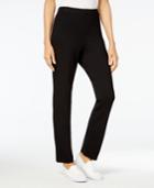 Karen Scott Petite Pull-on Pants, Only At Macy's