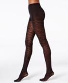 Hue Geo Rose Control Top Tights