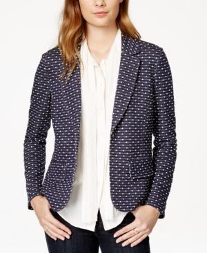 Maison Jules Dot-print Blazer, Only At Macy's